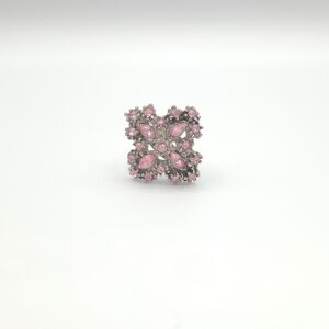 Elegant Pink Floral Ring ☀️ 3/$40